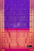 Royal Blue Kanchipuram Silk Saree