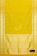 Parrot Green Kanchipuram Silk Saree