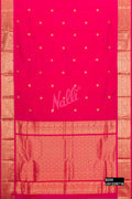 Pink Kanchipuram Silk Saree
