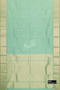 Pista Green Kanchipuram Silk Saree