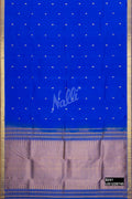 Royal Blue Kanchipuram Silk Saree