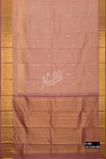 Rose Gold Kanchipuram Silk Saree