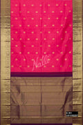 Pink Kanchipuram Silk Saree