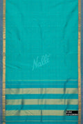 Blue Kanchipuram Silk Saree