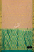 Sandal Kanchipuram Silk Saree