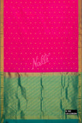 Pink Kanchipuram Silk Saree