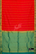 Orange Kanchipuram Silk Saree