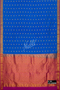 Royal Blue Kanchipuram Silk Saree