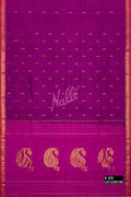 Purple Kanchipuram Silk Saree