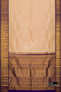 Sandal Kanchipuram Silk Saree