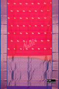 Orange Kanchipuram Silk Saree