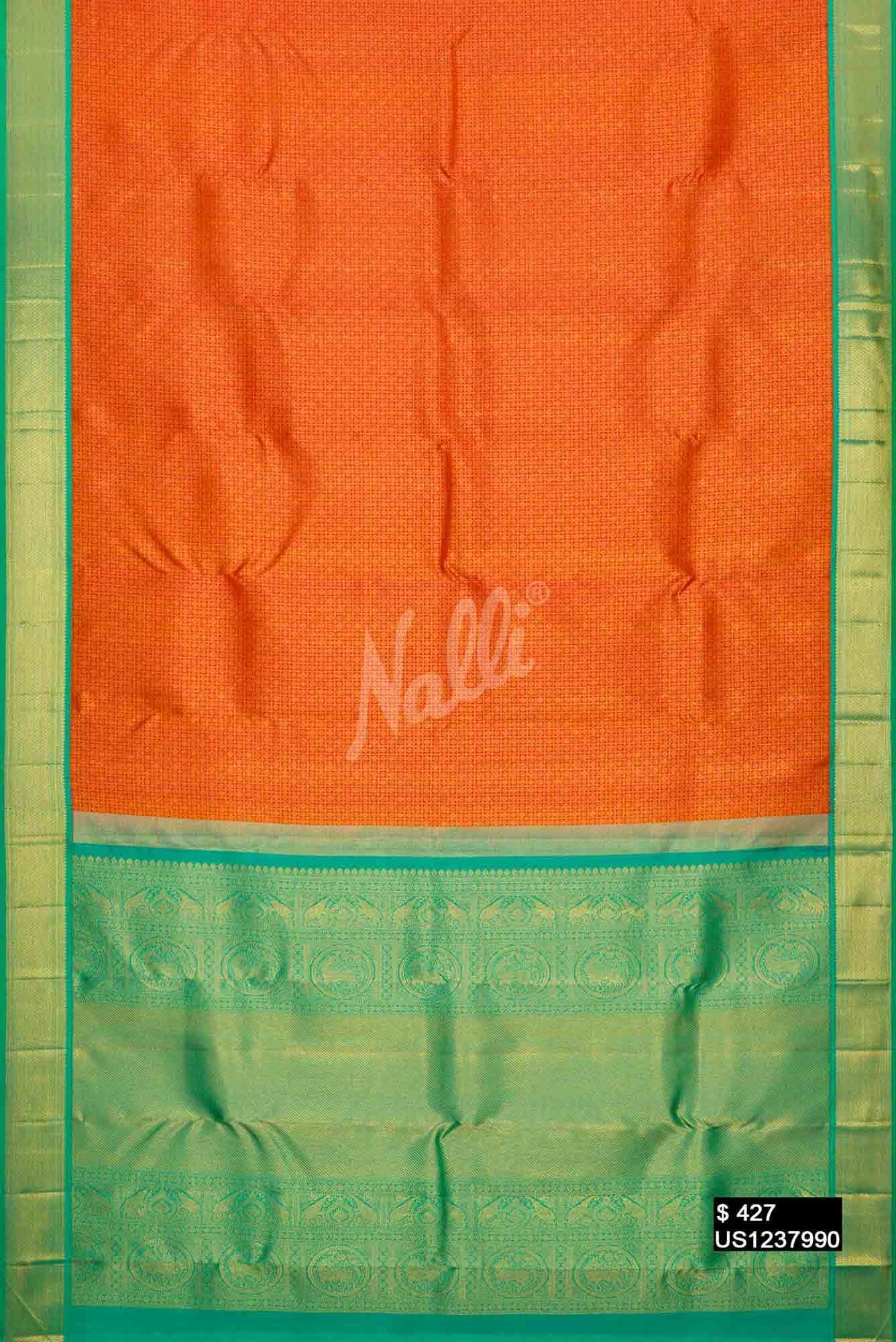 Red Kanchipuram Silk Saree