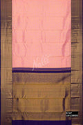 Peach Kanchipuram Silk Saree