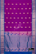 Purple Kanchipuram Silk Saree
