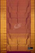 Magenta Kanchipuram Silk Saree