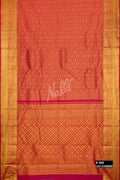 Pink Kanchipuram Silk Saree