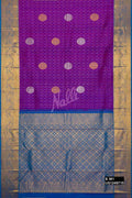 Purple Kanchipuram Silk Saree