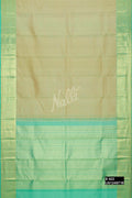 Pista Green Kanchipuram Silk Saree