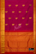 Pink Kanchipuram Silk Saree