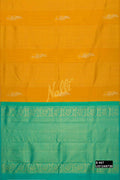 Yellow Kanchipuram Silk Saree