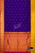 Royal Blue Kanchipuram Silk Saree