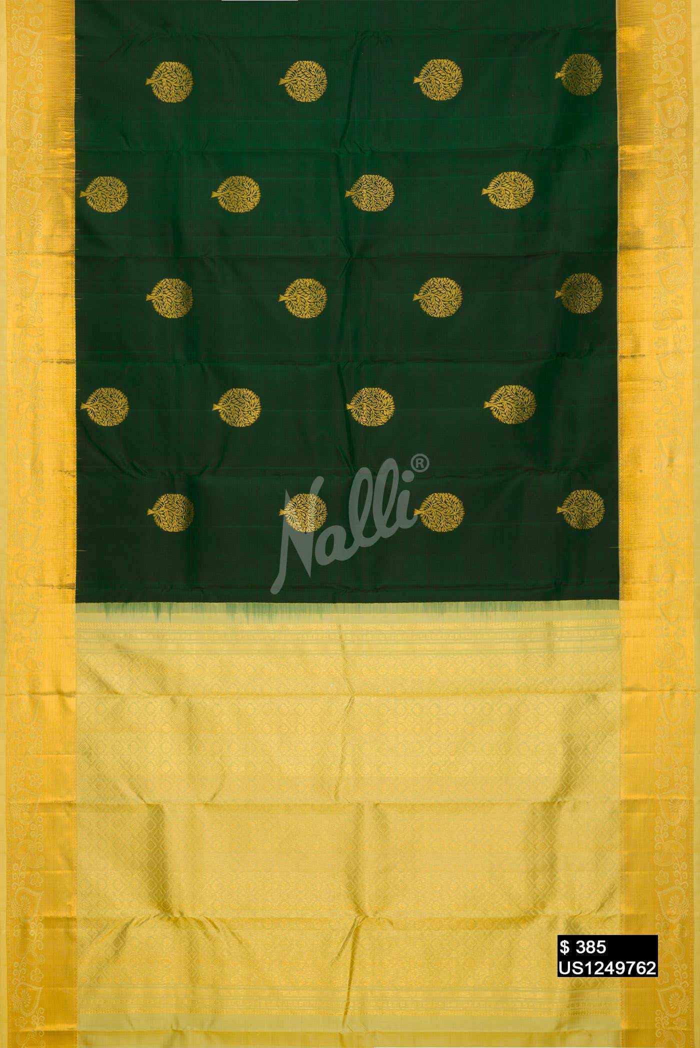 Green Kanchipuram Silk Saree