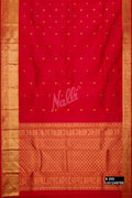 Red Kanchipuram Silk Saree