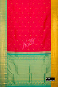 Orange Kanchipuram Silk Saree