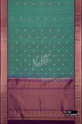 Mint Green Kanchipuram Silk Saree