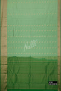 Pista Green Kanchipuram Silk Saree