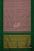 Rose Gold Kanchipuram Silk Saree