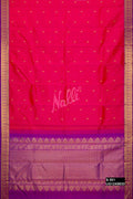 Pink Kanchipuram Silk Saree