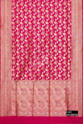 Pink Banarasi Silk Saree