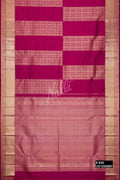 Magenta Kanchipuram Silk Saree