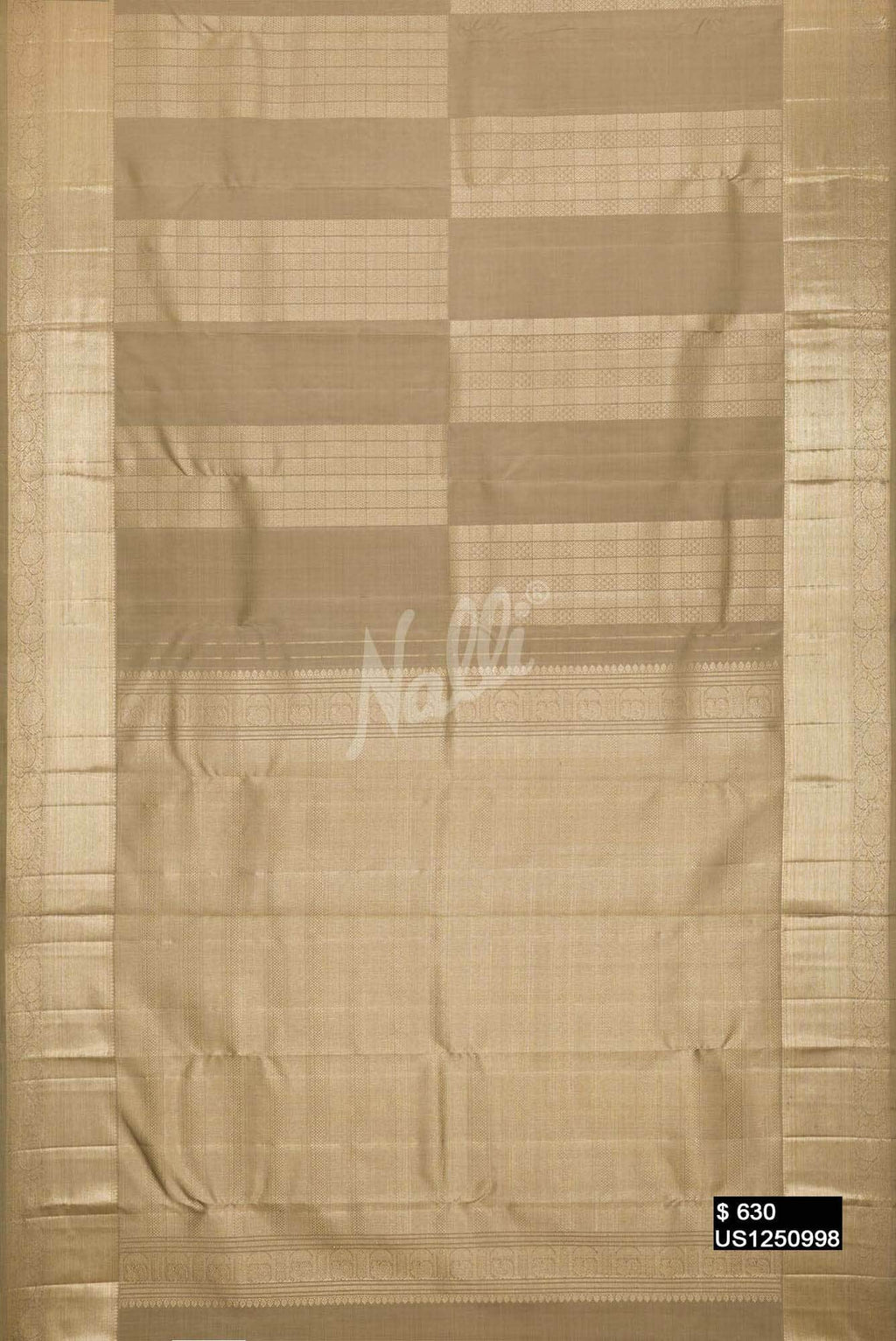 Pista Green Kanchipuram Silk Saree