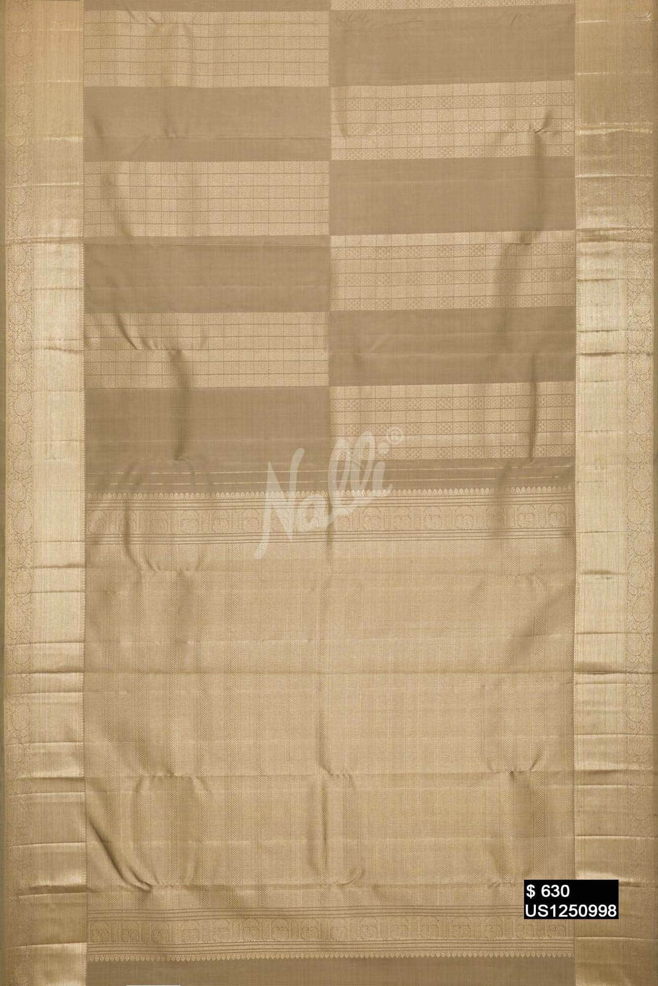 Pista Green Kanchipuram Silk Saree