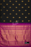 Black Kanchipuram Silk Saree