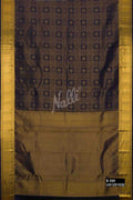 Navy Blue Kanchipuram Silk Saree