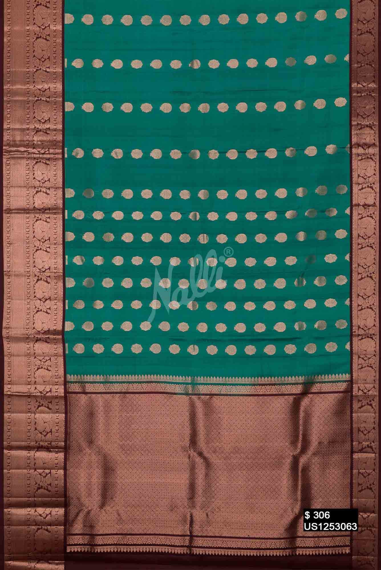 Green Kanchipuram Silk Saree