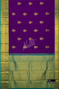 Violet Kanchipuram Silk Saree