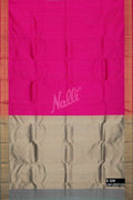 Pink Kanchipuram Silk Saree