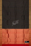 Black Kanchipuram Silk Saree