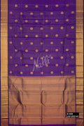 Violet Kanchipuram Silk Saree