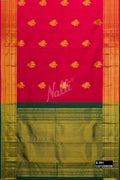 Red Kanchipuram Silk Saree