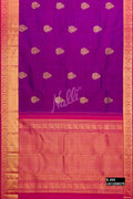 Purple Kanchipuram Silk Saree