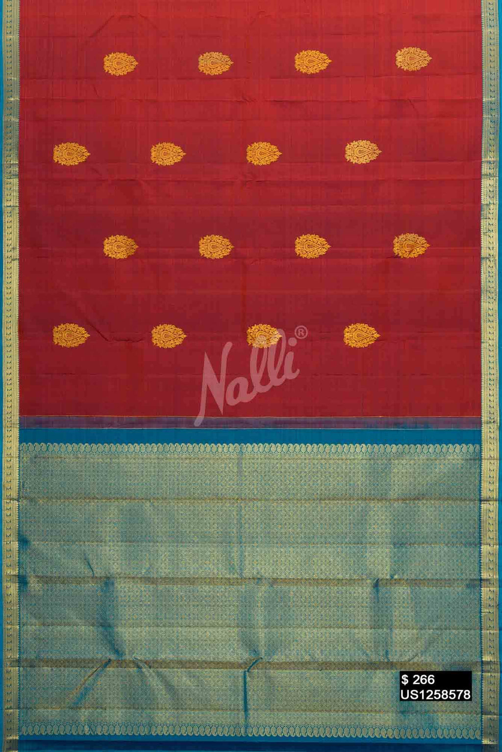 Bronze Kanchipuram Silk Saree