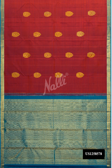 Bronze Kanchipuram Silk Saree
