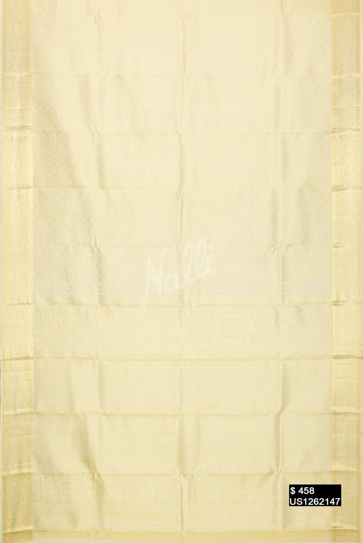 Sandal Kanchipuram Silk Saree