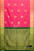 Pink Kanchipuram Silk Saree