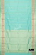 Light Blue Kanchipuram Silk Saree
